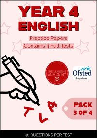 Year 4 English Pack 3